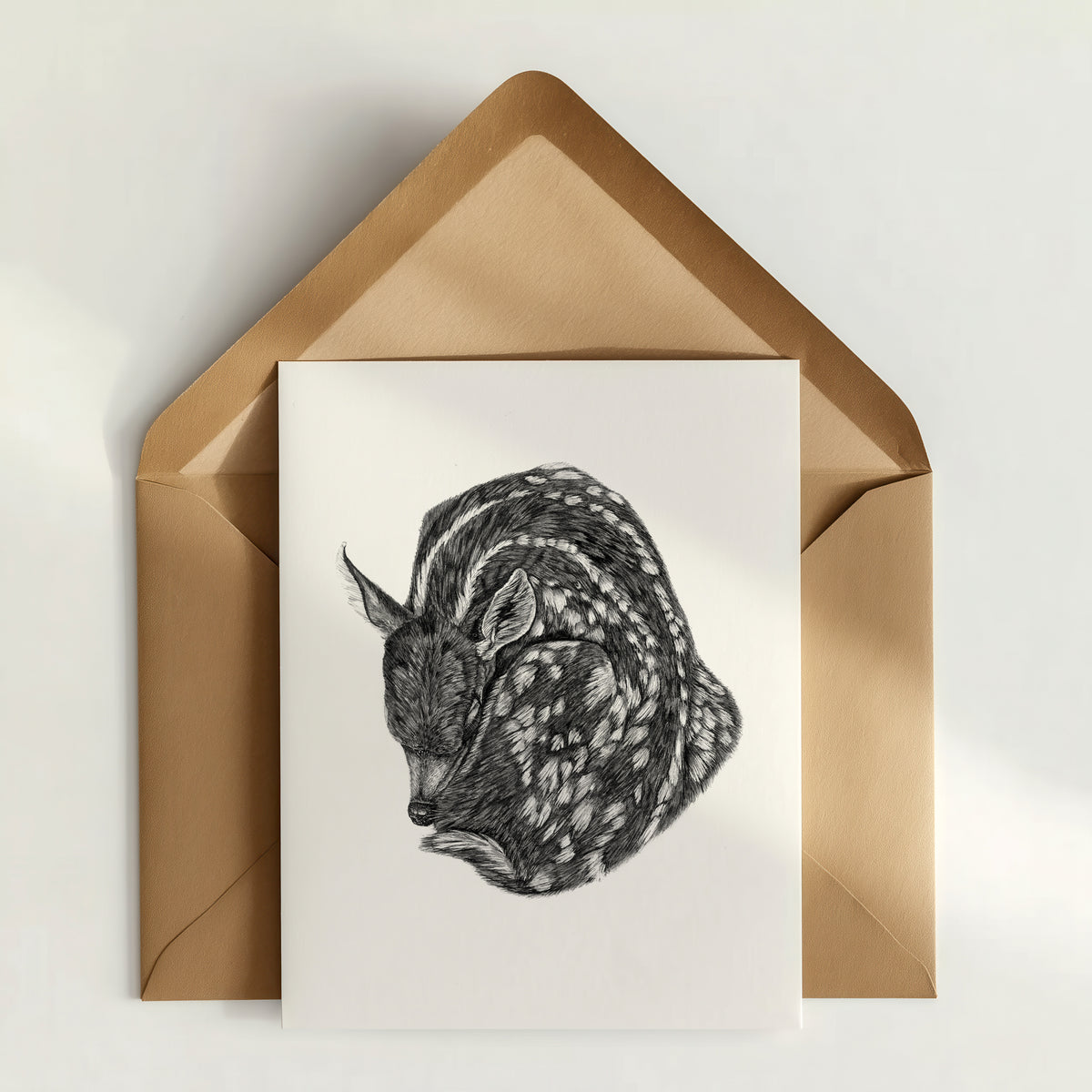 Fawn Greeting Card