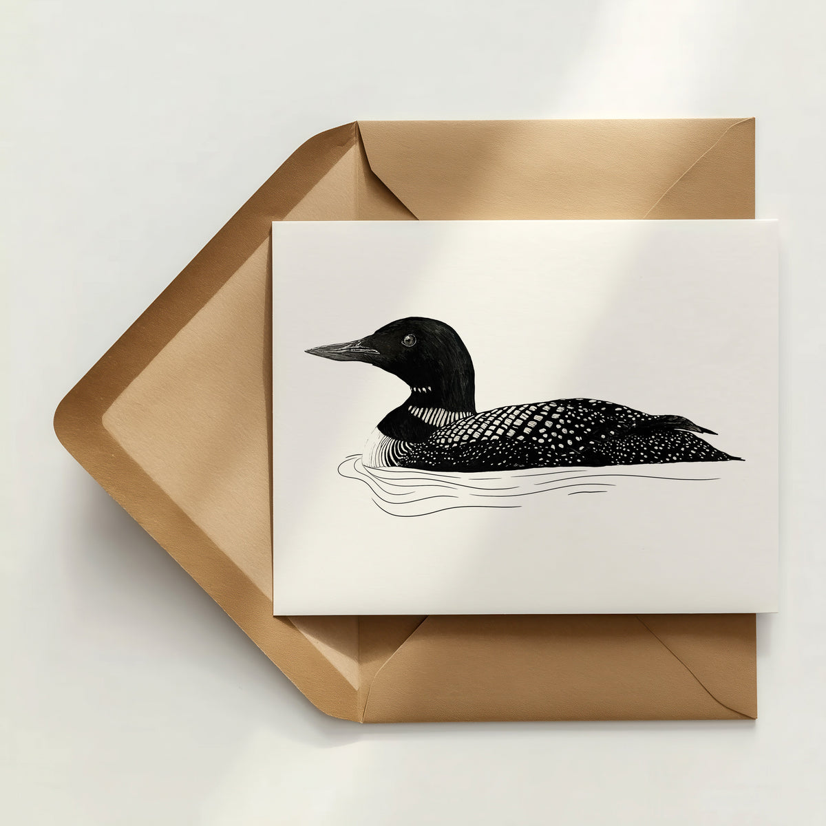 Loon Greeting Card