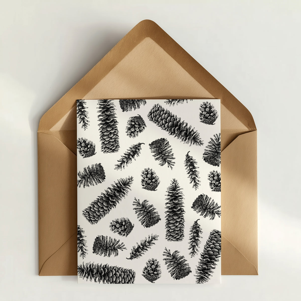 Flora Collage Greeting Cards